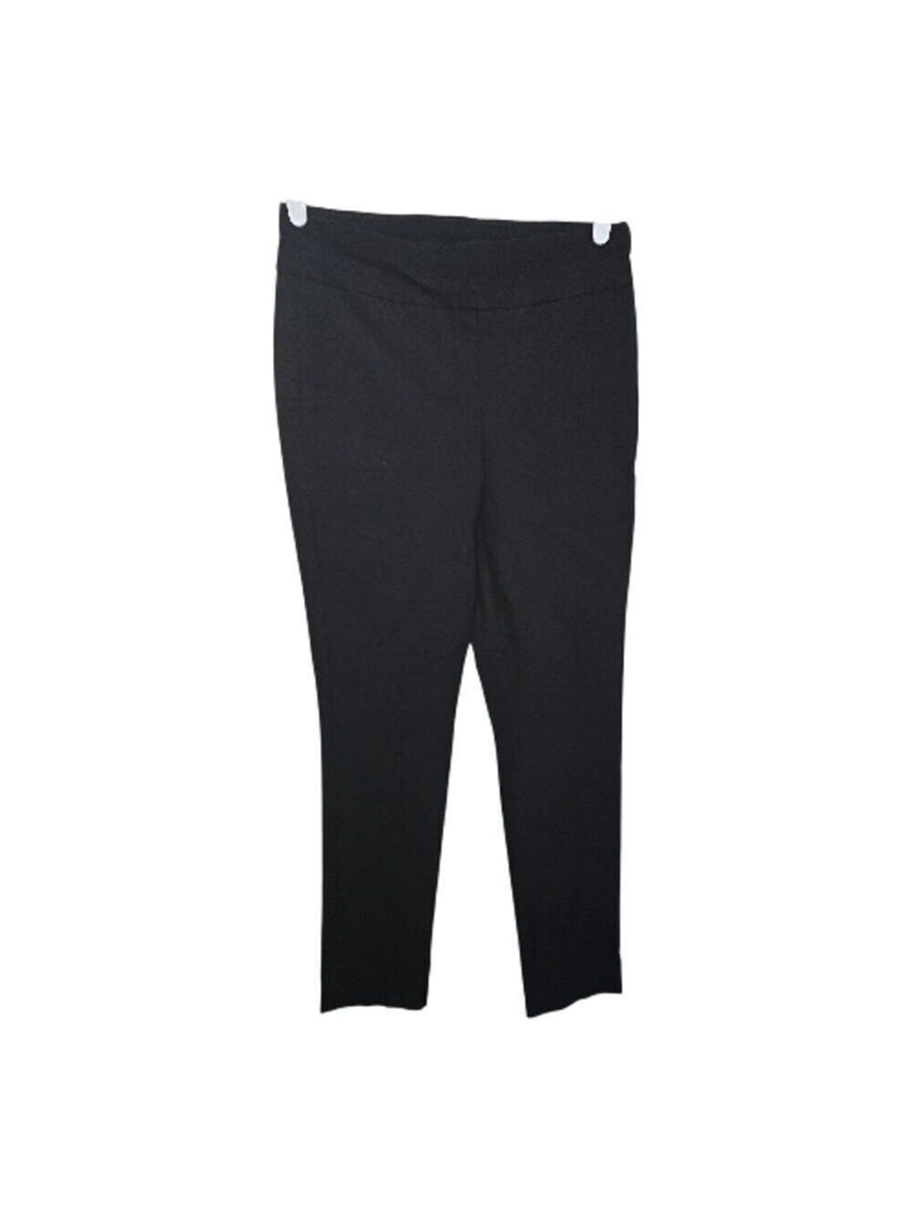 Chico's Black Ponte Skinny Ankle Pants Size 8